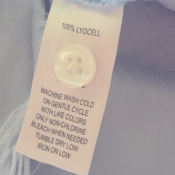 MARC NEW YORK (ANDREW MARC)™️ Women's Size L Light Blue 3/4 Sleeve Shirt - Picture 13 of 13